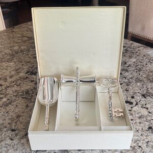 Neiman Marcus Elegant Silver Bar Tool Trio